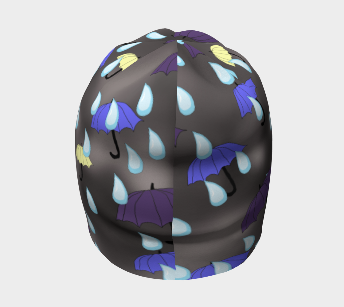 Rain and Umbrellas Hat