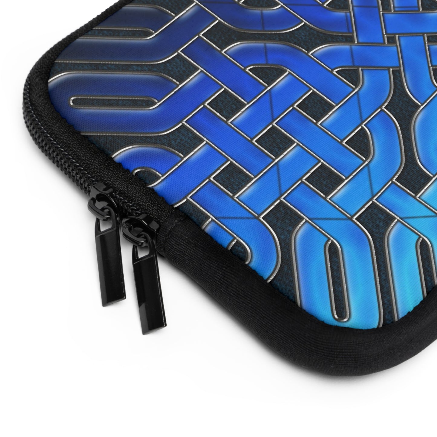 Blue Celtic Glass Laptop Sleeve
