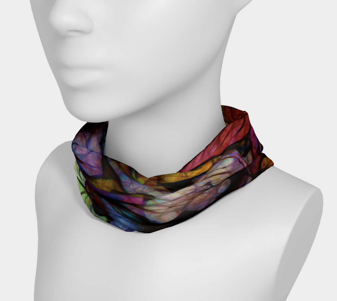 Fall Leaves Abstract Headband