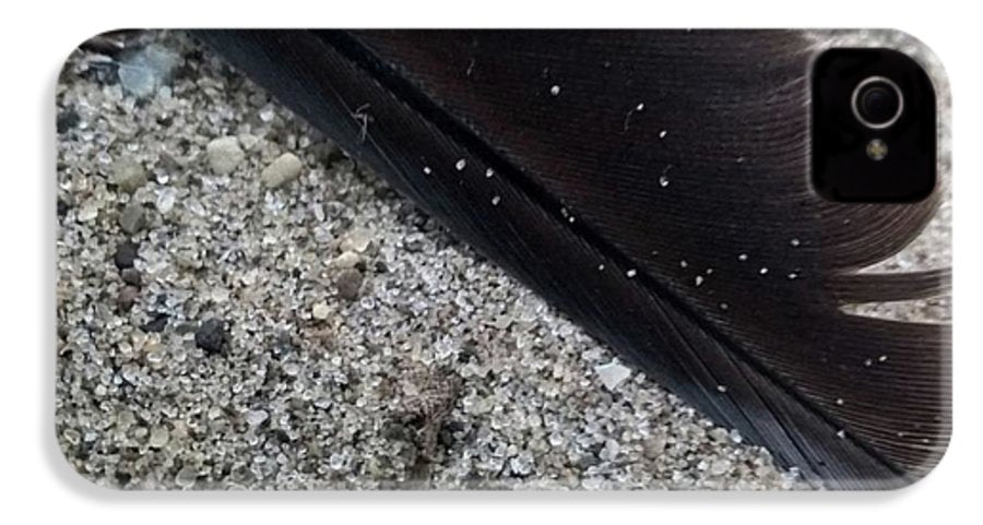 Feather On The Beach - Phone Case