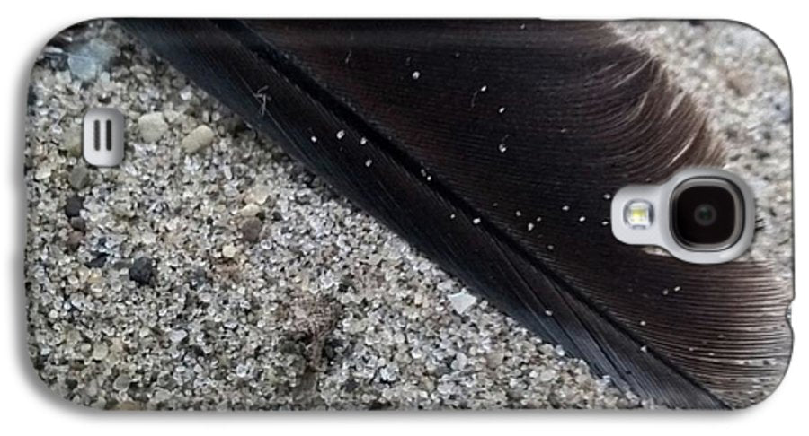 Feather On The Beach - Phone Case