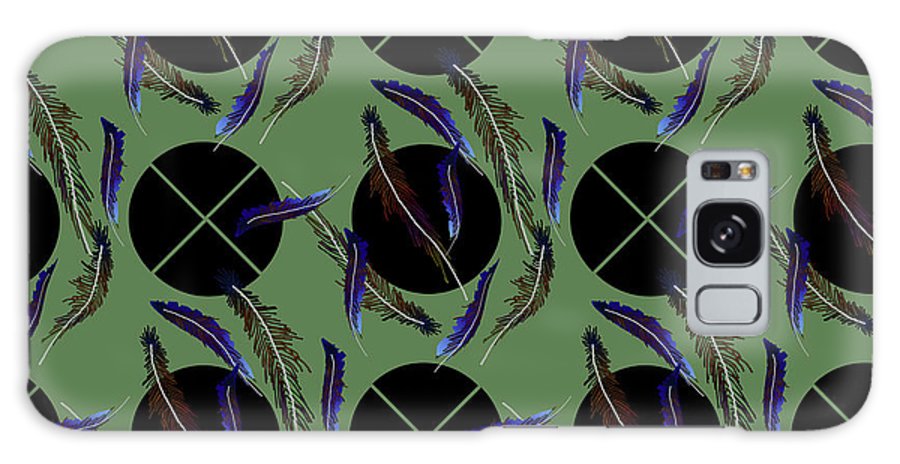 Feathers and Polkadots - Phone Case