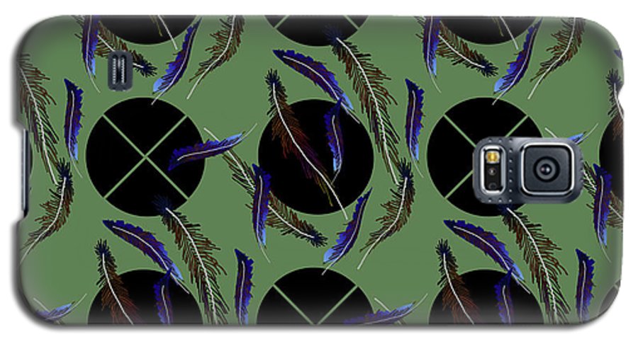 Feathers and Polkadots - Phone Case
