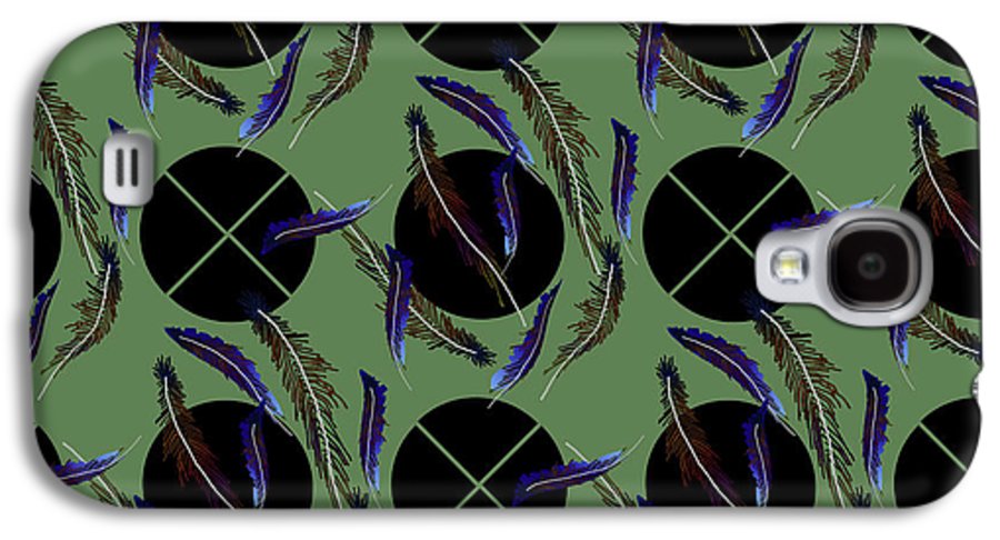 Feathers and Polkadots - Phone Case