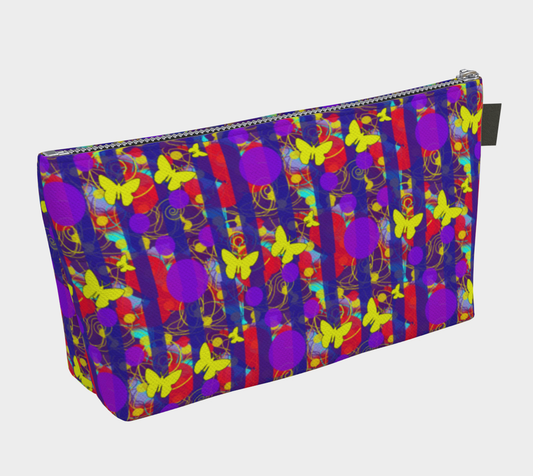 Happy Spring Pattern Makeup Bag