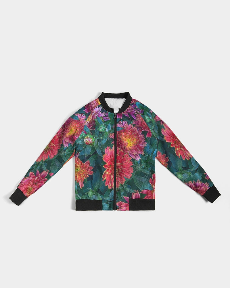 Warm Fall Mums Women's Bomber Jacket