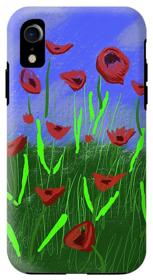 Field Of Poppies - Phone Case