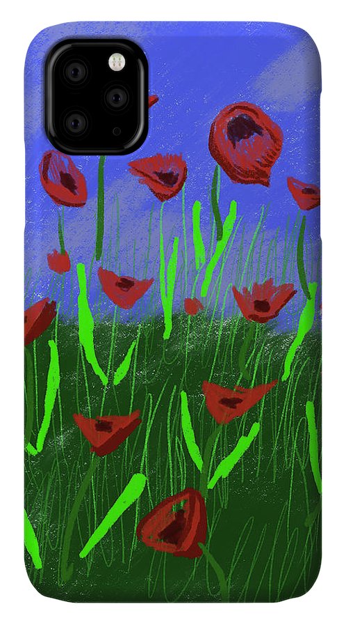Field Of Poppies - Phone Case