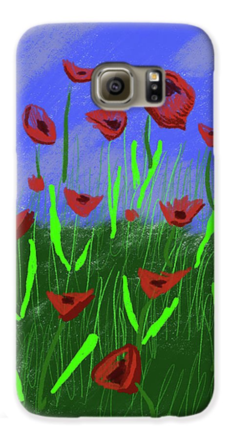 Field Of Poppies - Phone Case