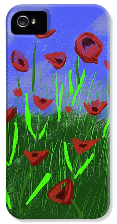 Field Of Poppies - Phone Case