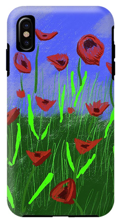 Field Of Poppies - Phone Case