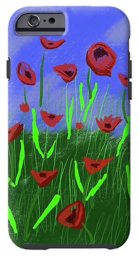 Field Of Poppies - Phone Case