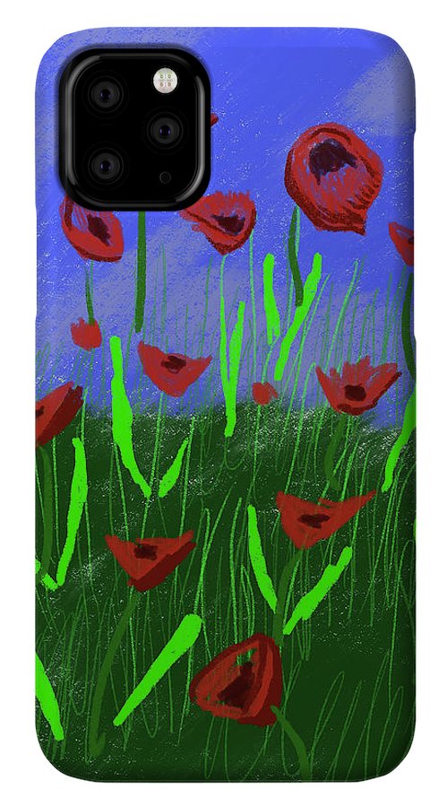 Field Of Poppies - Phone Case