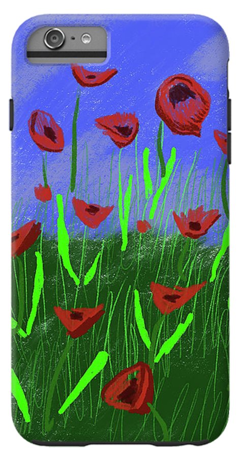 Field Of Poppies - Phone Case