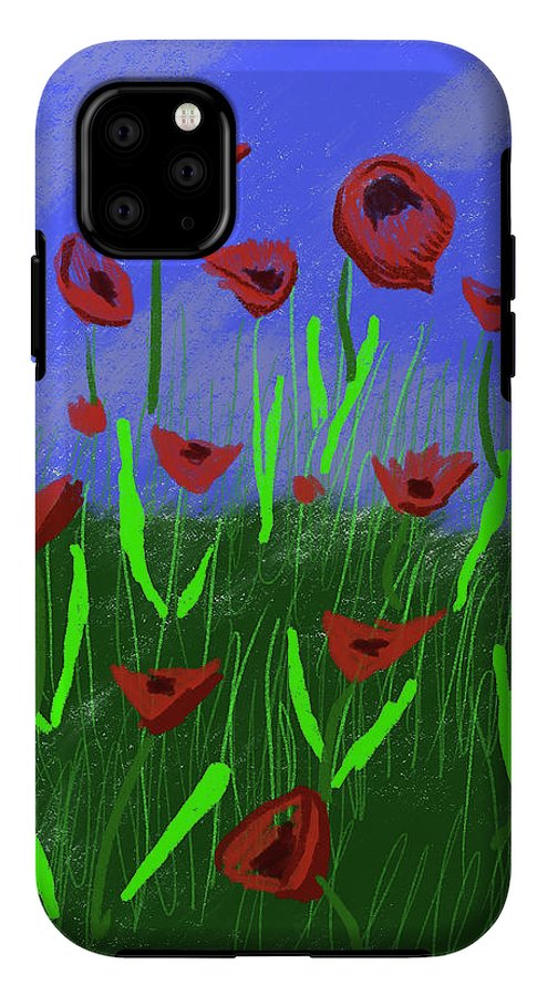 Field Of Poppies - Phone Case