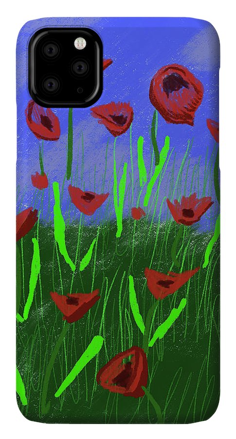 Field Of Poppies - Phone Case