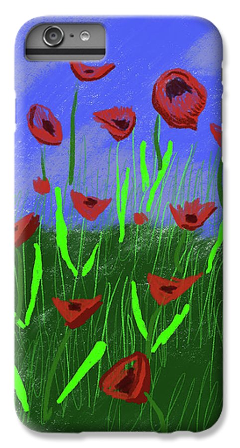 Field Of Poppies - Phone Case