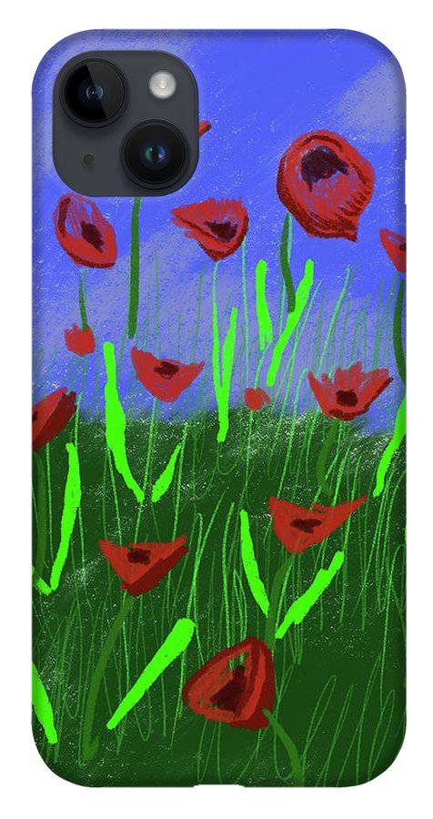 Field Of Poppies - Phone Case