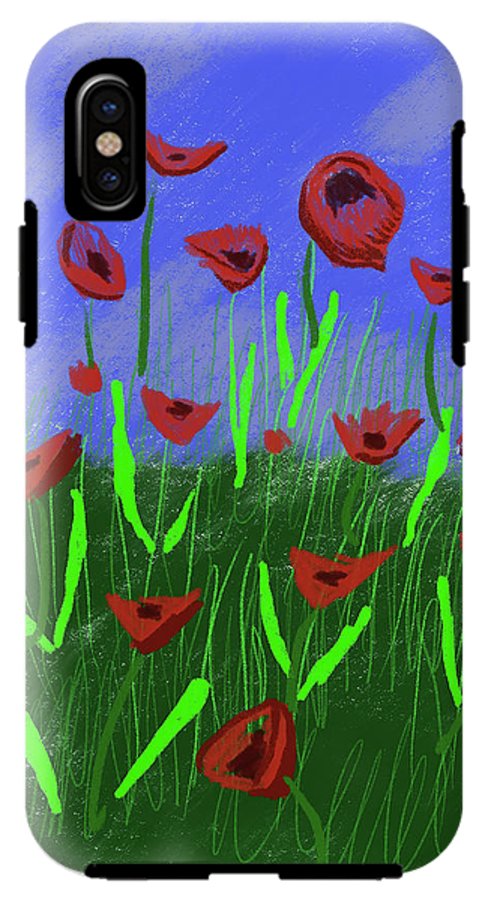 Field Of Poppies - Phone Case