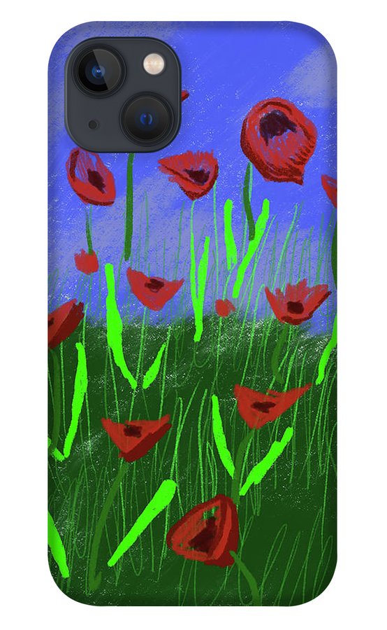Field Of Poppies - Phone Case