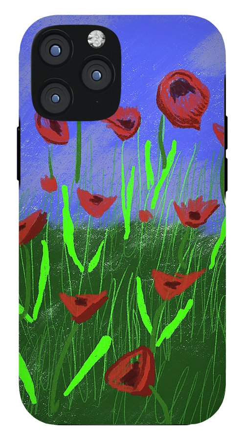 Field Of Poppies - Phone Case