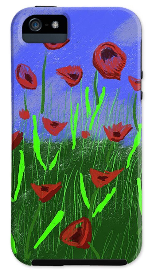 Field Of Poppies - Phone Case