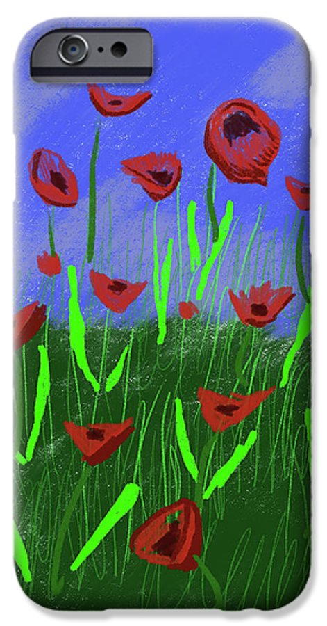 Field Of Poppies - Phone Case