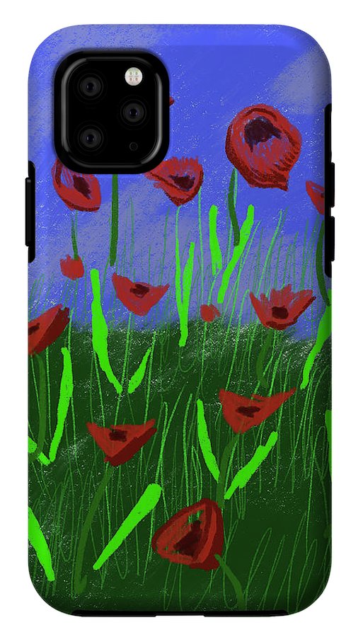 Field Of Poppies - Phone Case