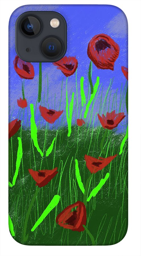 Field Of Poppies - Phone Case
