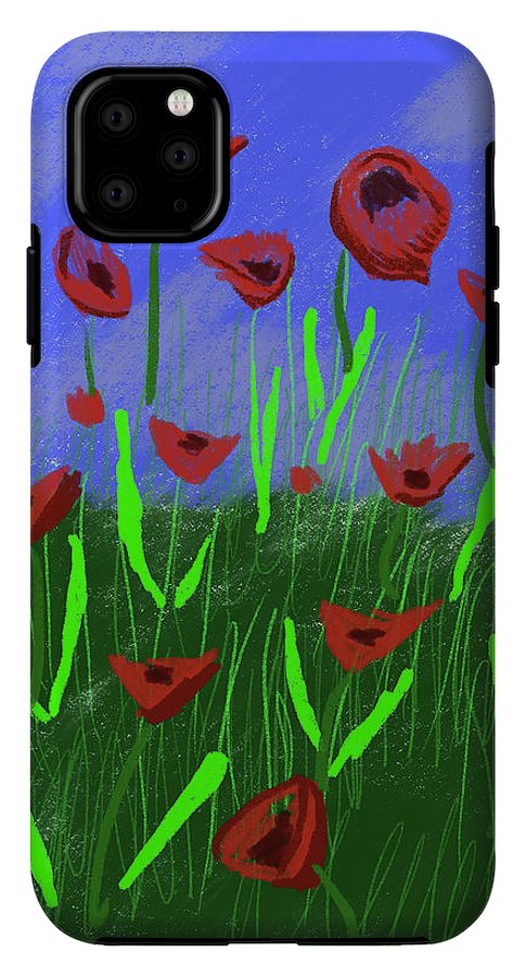 Field Of Poppies - Phone Case