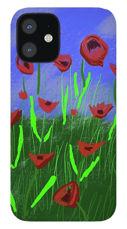 Field Of Poppies - Phone Case