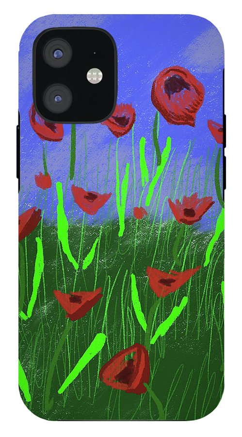 Field Of Poppies - Phone Case