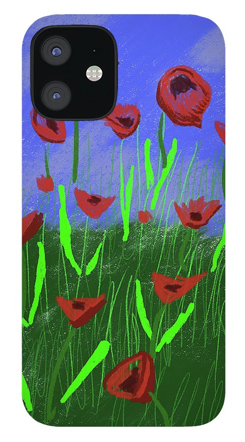 Field Of Poppies - Phone Case