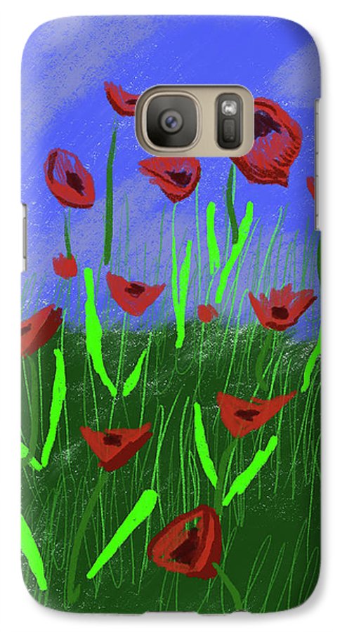 Field Of Poppies - Phone Case