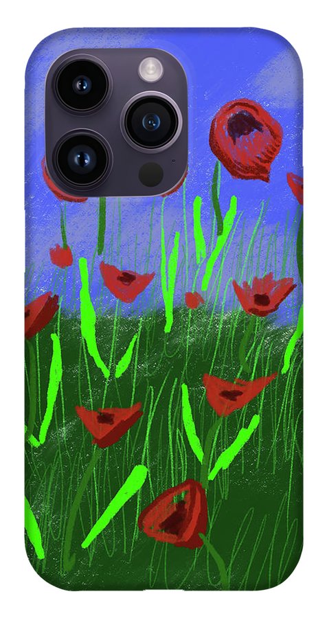 Field Of Poppies - Phone Case