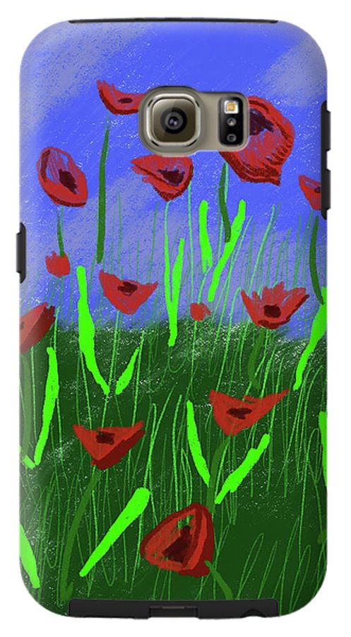 Field Of Poppies - Phone Case