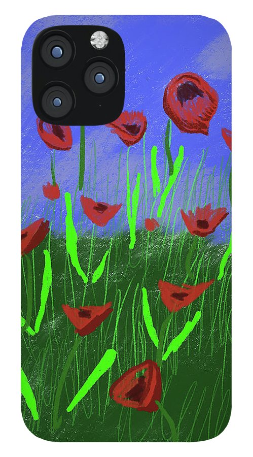 Field Of Poppies - Phone Case
