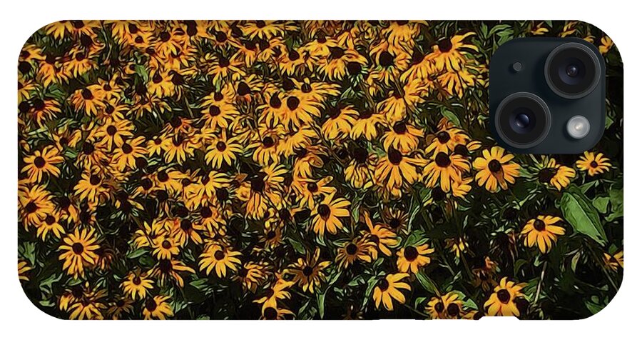 Field of Yellow Flowers - Phone Case