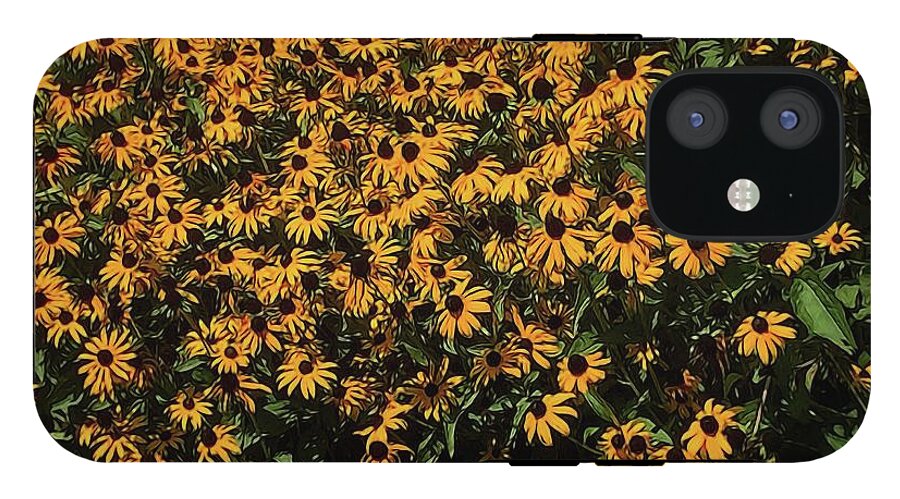 Field of Yellow Flowers - Phone Case