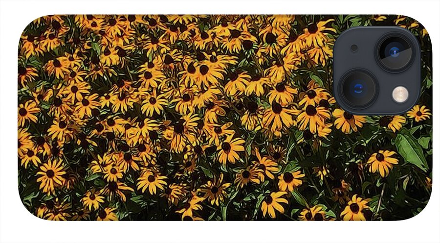 Field of Yellow Flowers - Phone Case