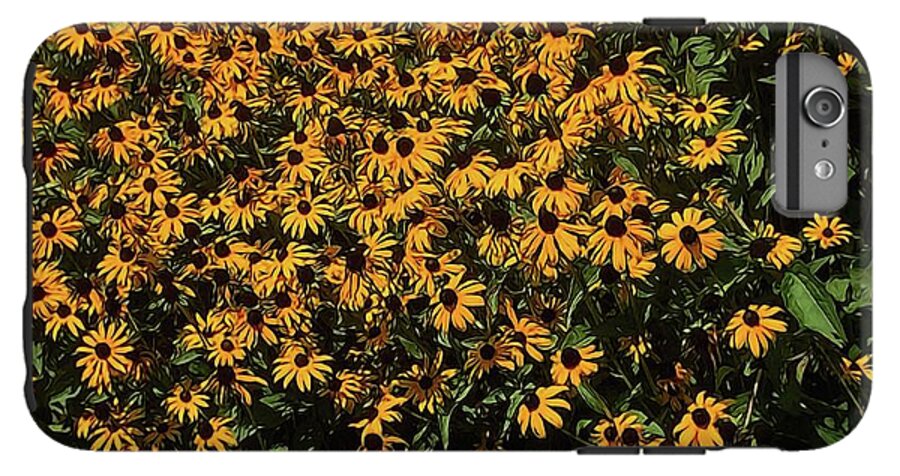 Field of Yellow Flowers - Phone Case