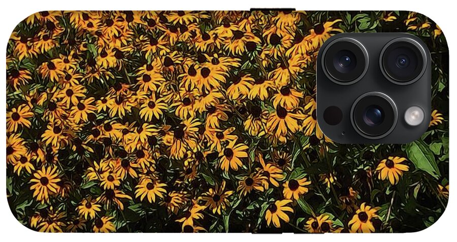 Field of Yellow Flowers - Phone Case