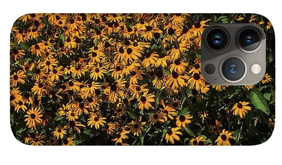 Field of Yellow Flowers - Phone Case