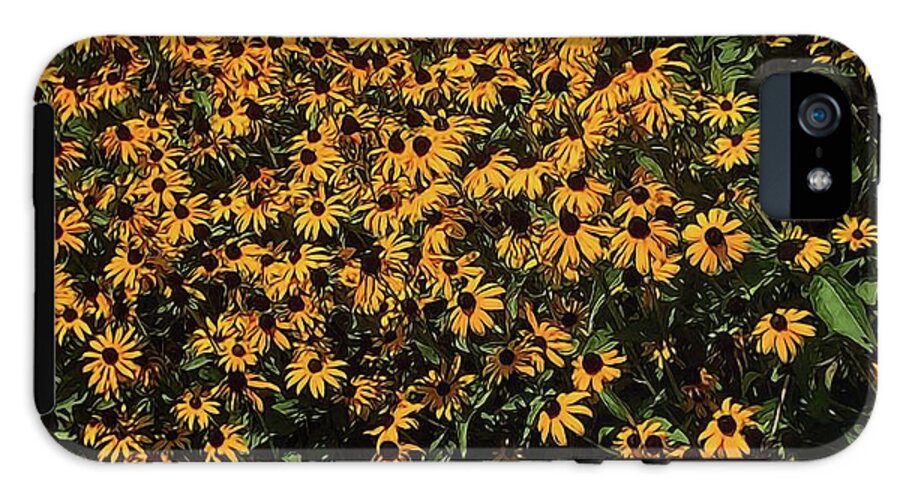 Field of Yellow Flowers - Phone Case