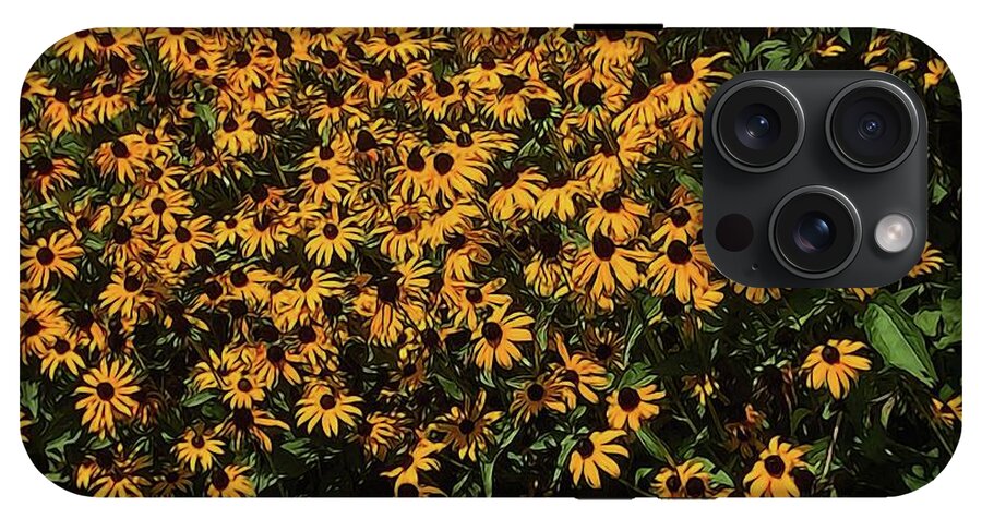 Field of Yellow Flowers - Phone Case