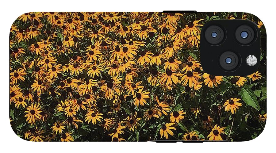 Field of Yellow Flowers - Phone Case