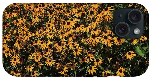 Field of Yellow Flowers - Phone Case