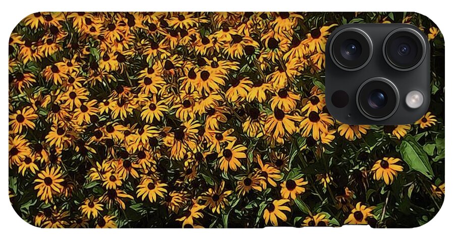 Field of Yellow Flowers - Phone Case