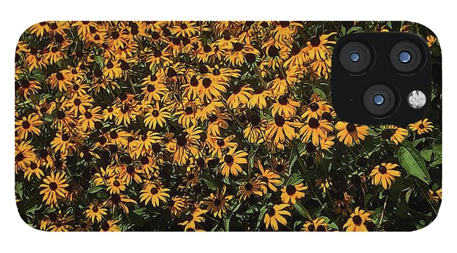 Field of Yellow Flowers - Phone Case