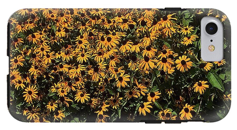 Field of Yellow Flowers - Phone Case